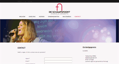 Desktop Screenshot of deschaapspoort.nl